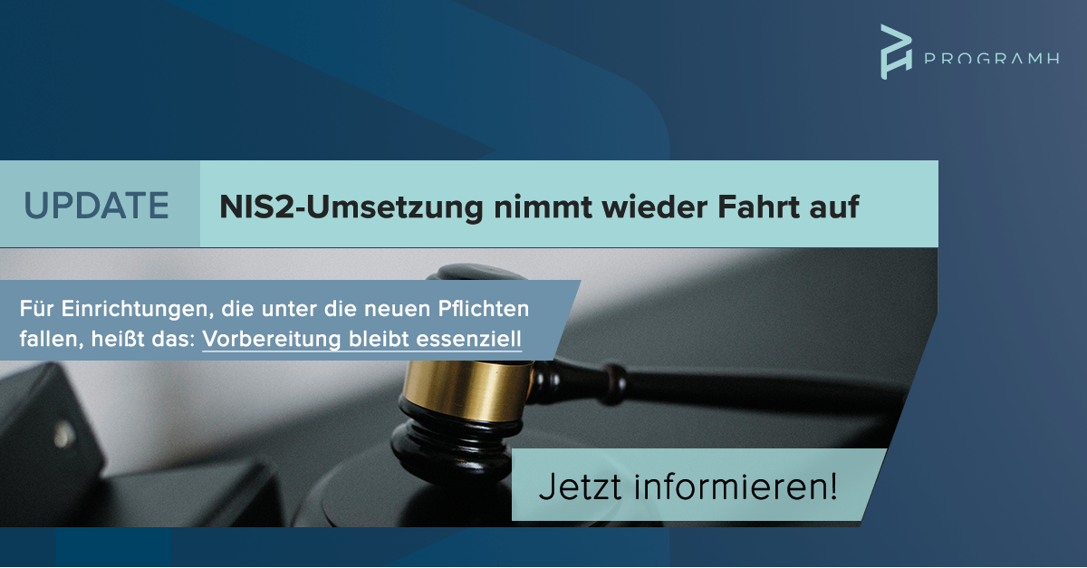 NIS2-Umsetzung nimmt Fahrt auf: Regierungsentwurf verabschiedet